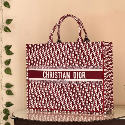 Christian Dior Large Book Tote Bag – Iconic Designer Statement Bag