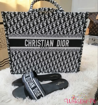 Christian Dior Large Book Tote Bag – Iconic Designer Statement Bag